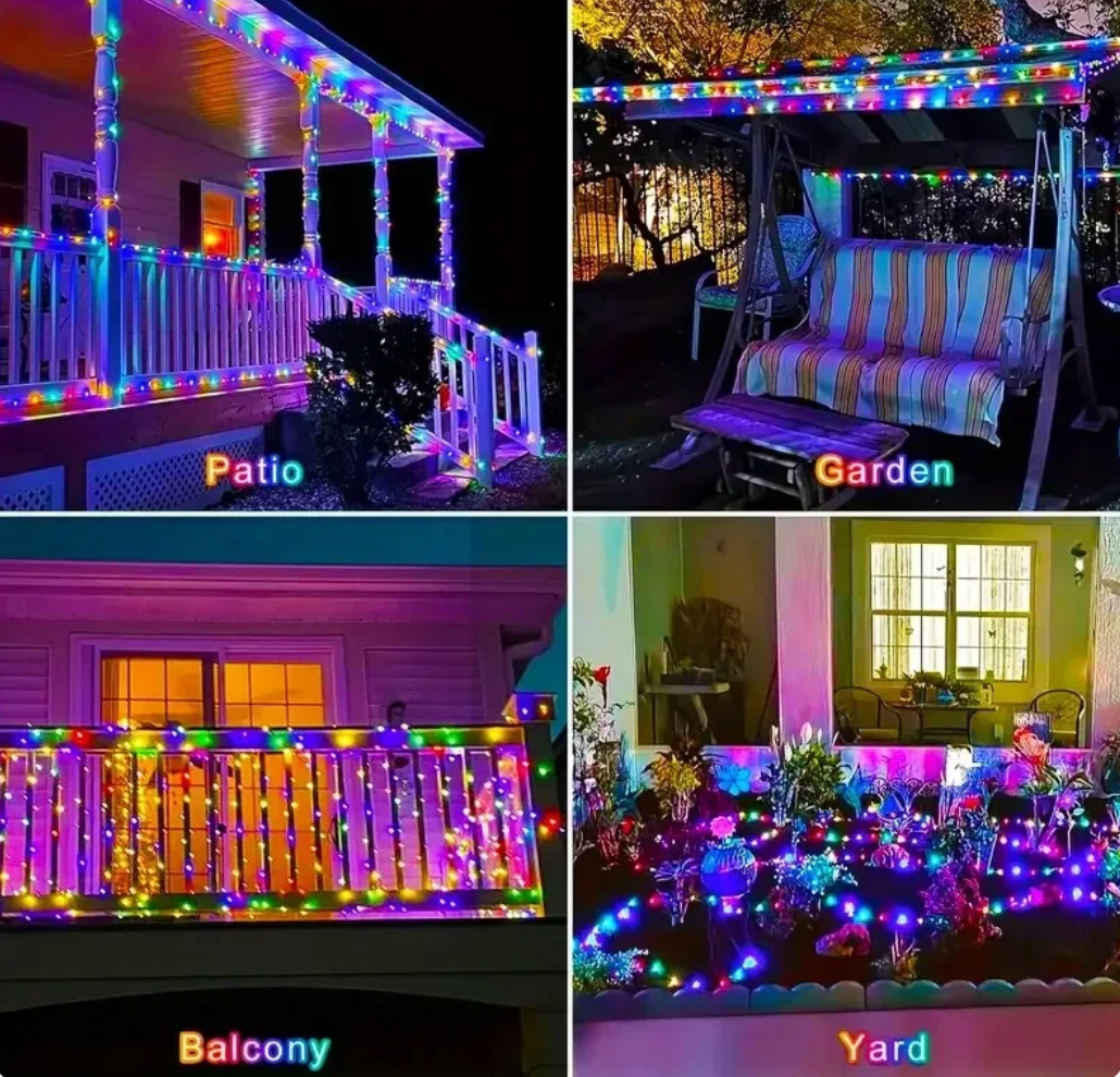 Solar powered Christmas LED  Lights