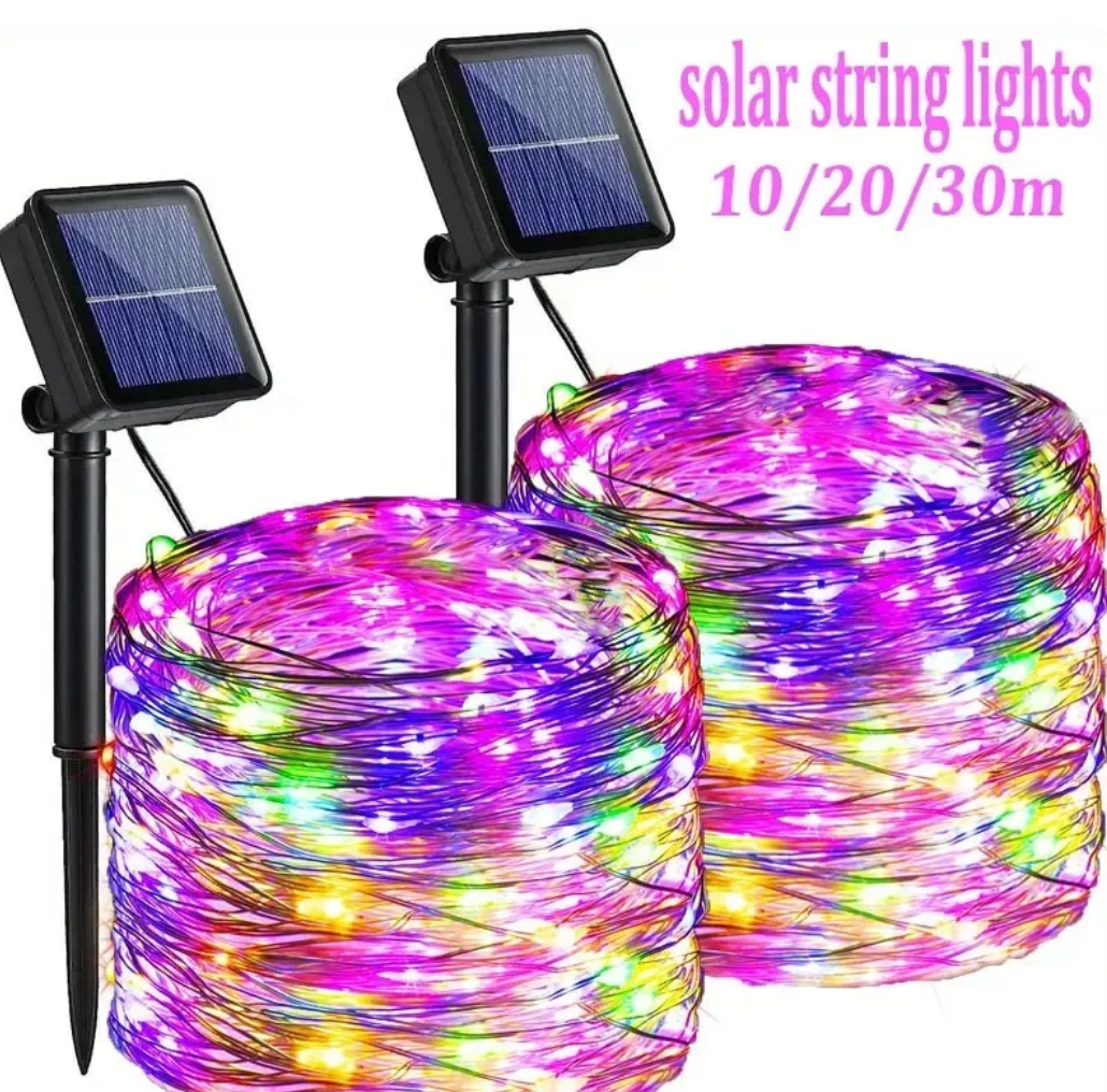 Solar powered Christmas LED  Lights