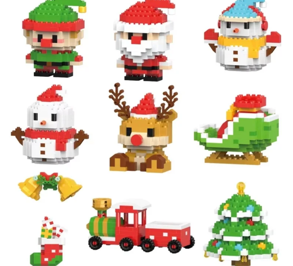 Christmas Building Blocks | HOLIDAY FUN!