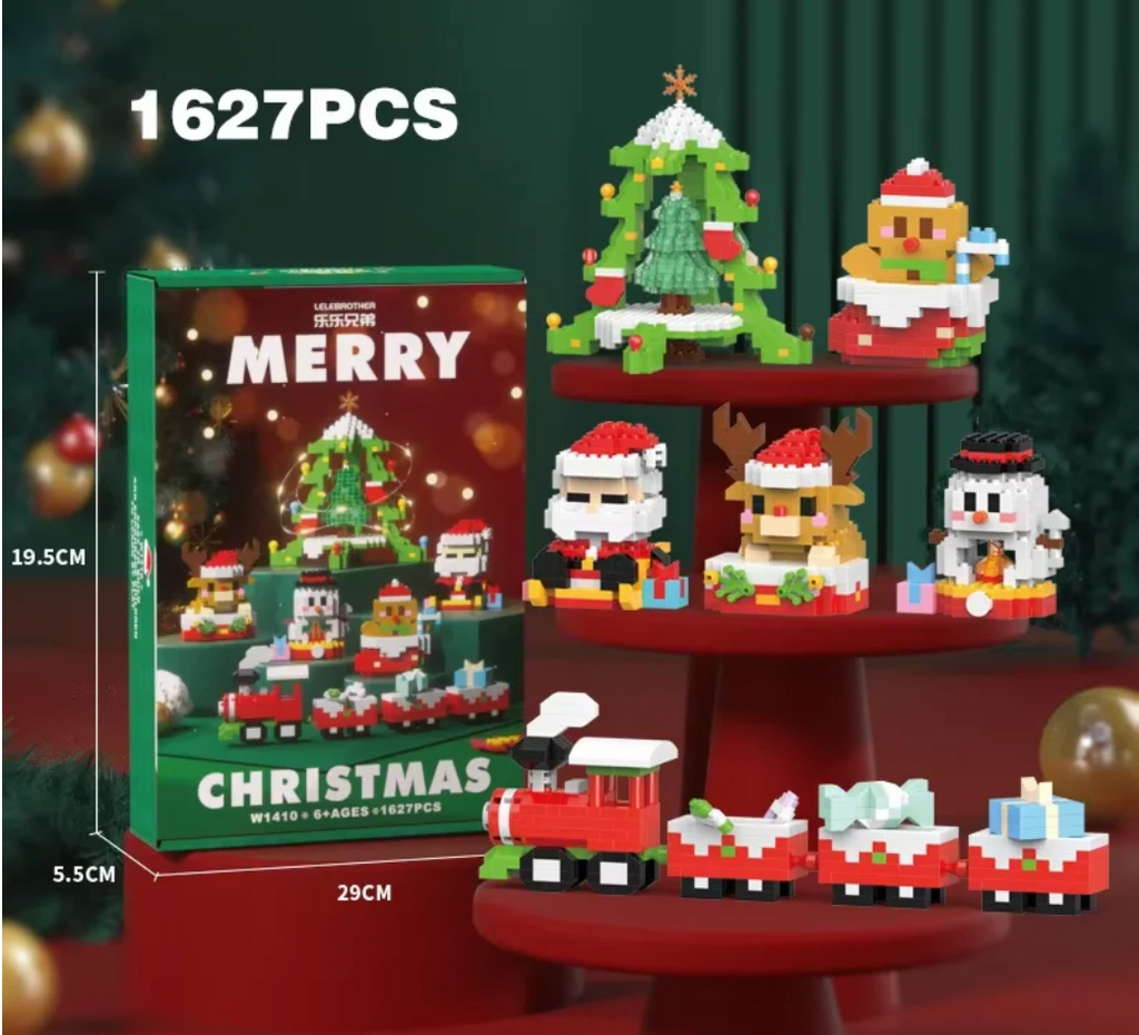 Christmas Building Blocks | HOLIDAY FUN!